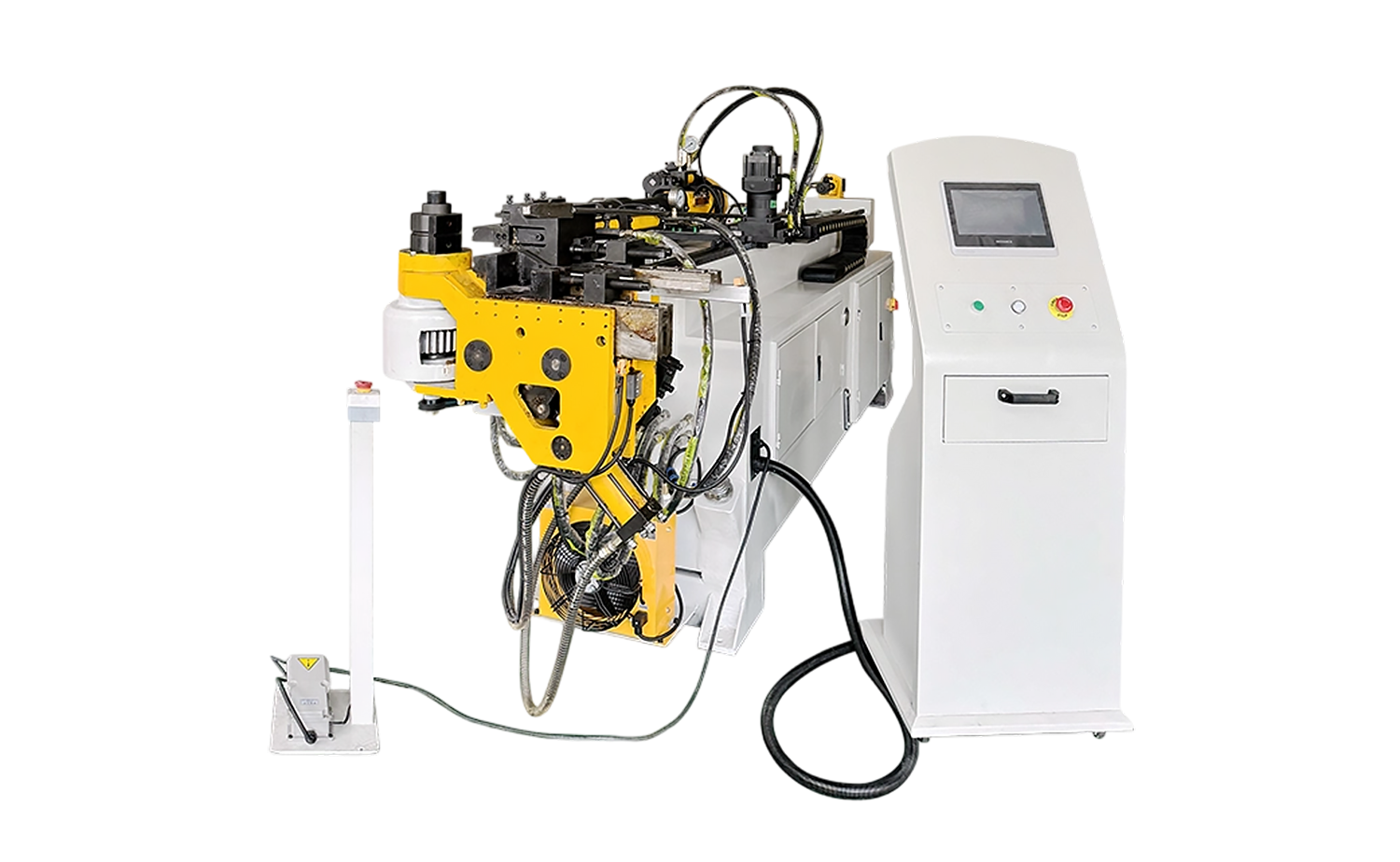 Mașină de îndoit țevi complet automată din seria CNC S cu funcție opțională de simulare