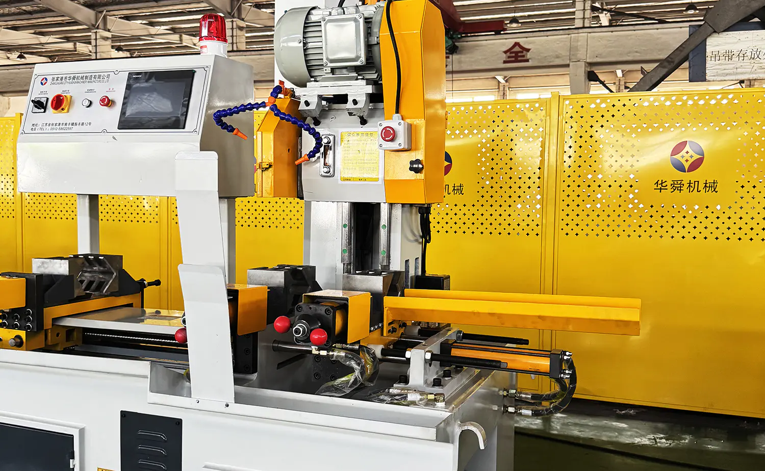 Seria CNC Mașină de tăiat tuburi de alimentare servo complet automată