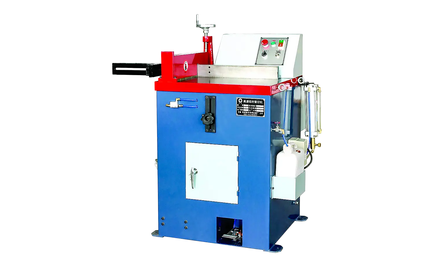 ES455 Mașină de tăiat semi-automată din aluminiu cu funcție de tăiere în unghi