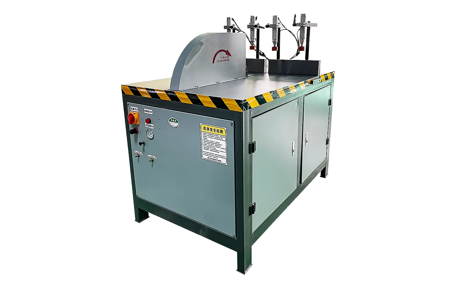 ES550 Mașină semi-automată de tăiat aluminiu pentru profile mari și țevi