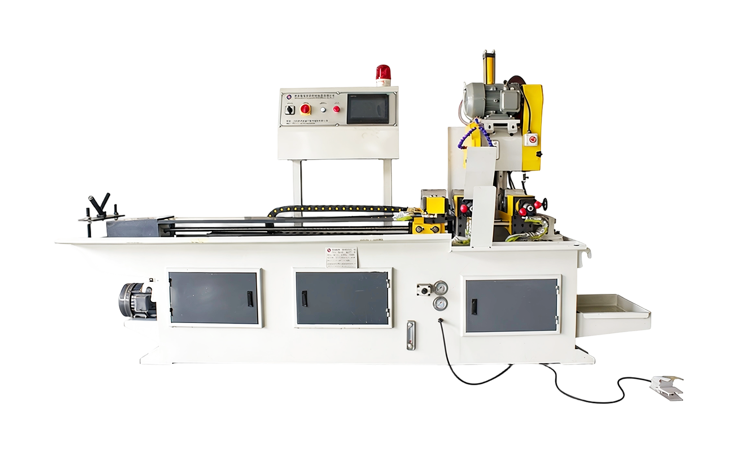 Seria CNC Mașină de tăiat tuburi de alimentare servo complet automată